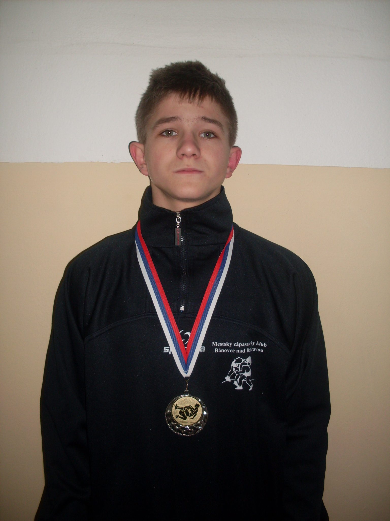 Jozef Mesiarkin - najúspešnejší zápasník MZK za rok 2013: 1. miesto - MSR starší žiaci voľný štýl, 1. miesto - MSR starší žiaci gréckorímsky štýl